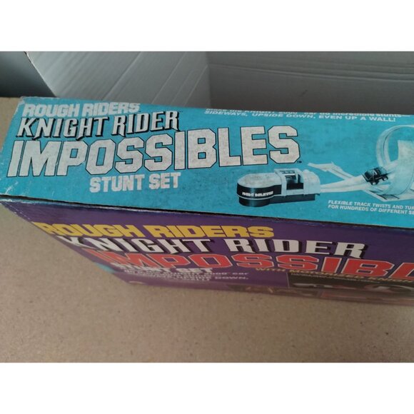 Rough Riders Knight Rider Impossibles Stunt Set With Motorized Knight 2000 Car - Picture 4 of 8